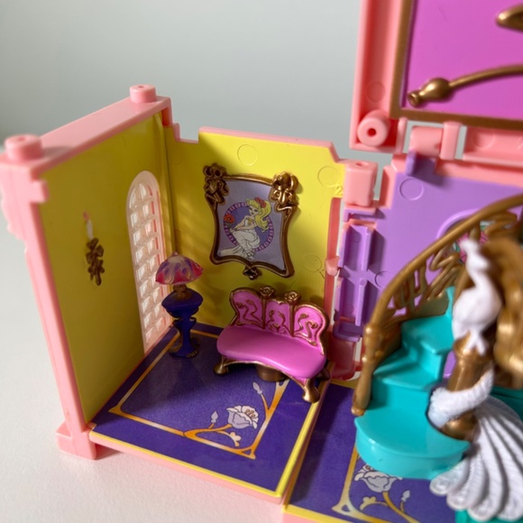 Vintage 90s Bluebird Polly Pocket Dream Builder Mansion Grand Entrance (93F) - Picture 2 of 13